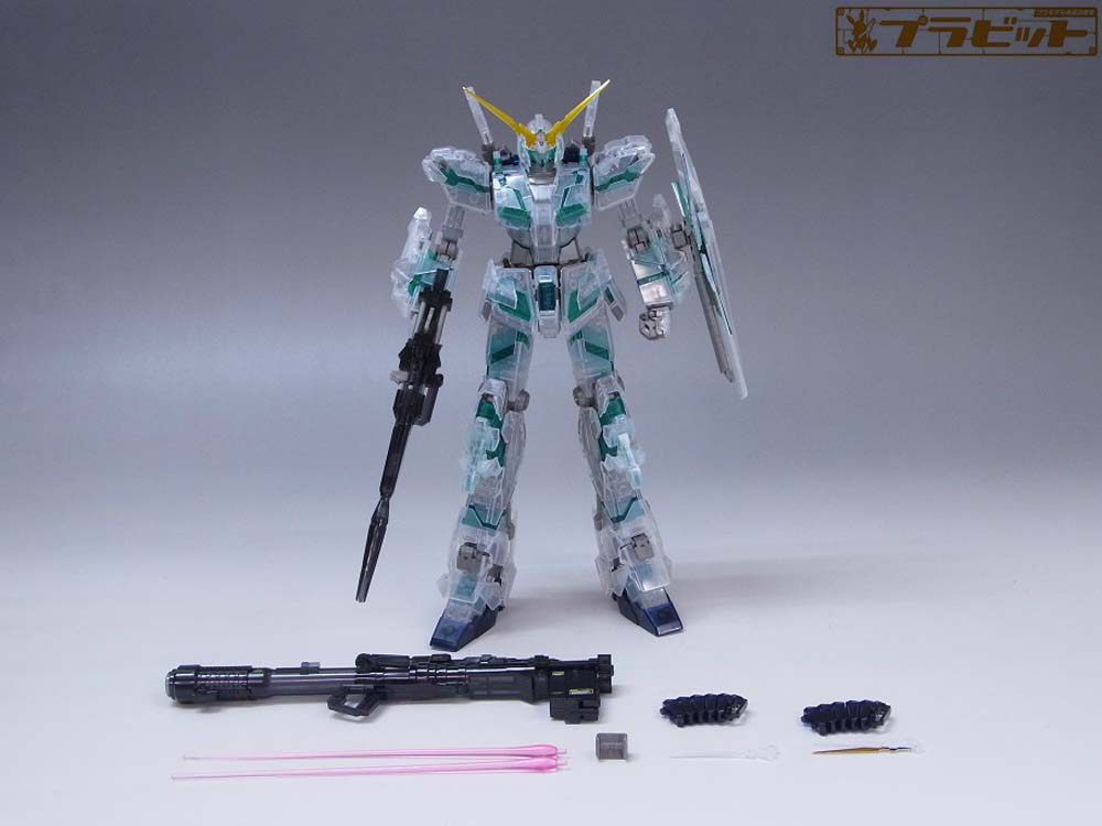 製作代行紹介「バンダイ MG 1/100 ユニコーンガンダム グリーン