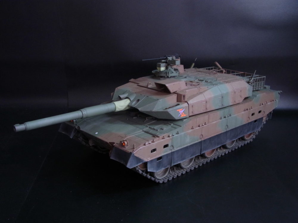 製作代行紹介「タミヤ 1/16 陸上自衛隊 10式戦車 フルオペレーション