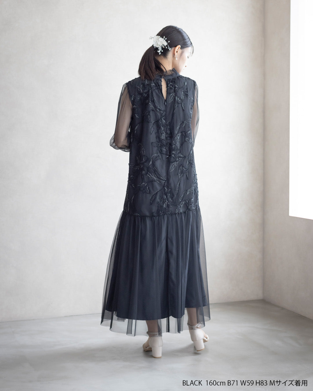 フェザーフラワーチュールドレス 25280 Dorry doll ドリードール