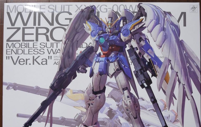 MG ウイングガンダム ゼロ EW Ver.Ka】レビューその① パッケージ