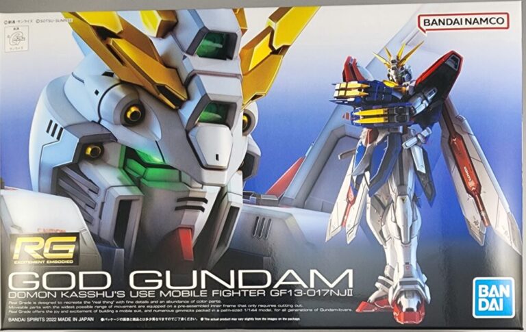 遂に発売！ガンプラ【RG ゴッドガンダム】開封レビュー│サクッと