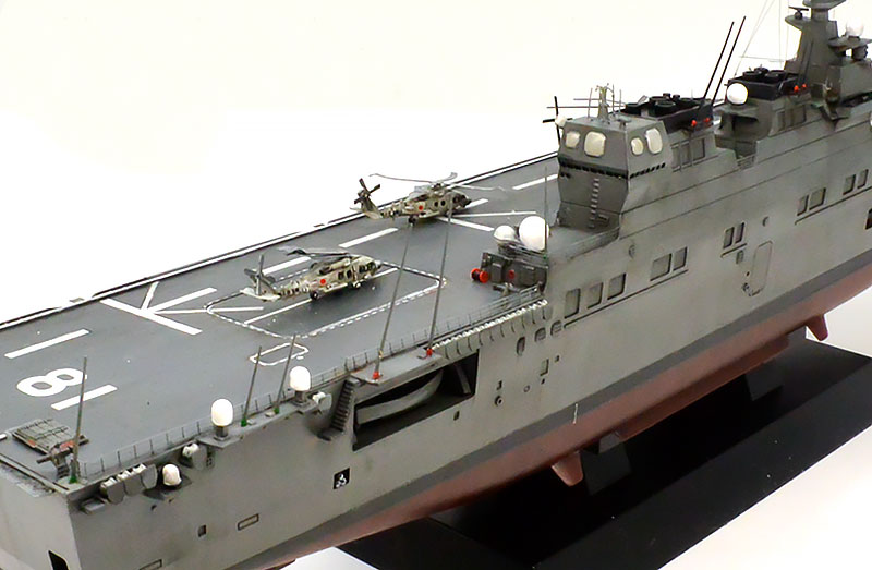 プラモ日記 » 海上自衛隊・護衛艦 DDH-181 ひゅうが その6 完成!!
