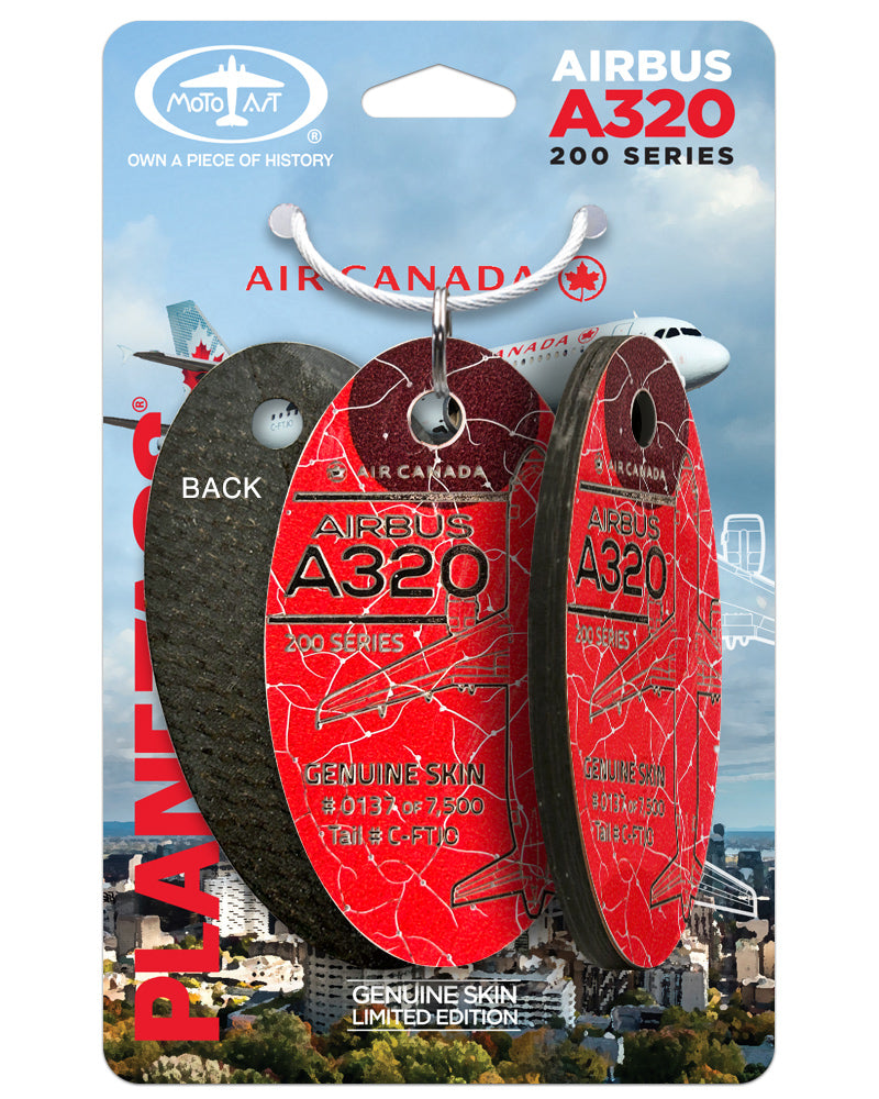 Air Canada® A320®- C-FTJO – MotoArt PlaneTags