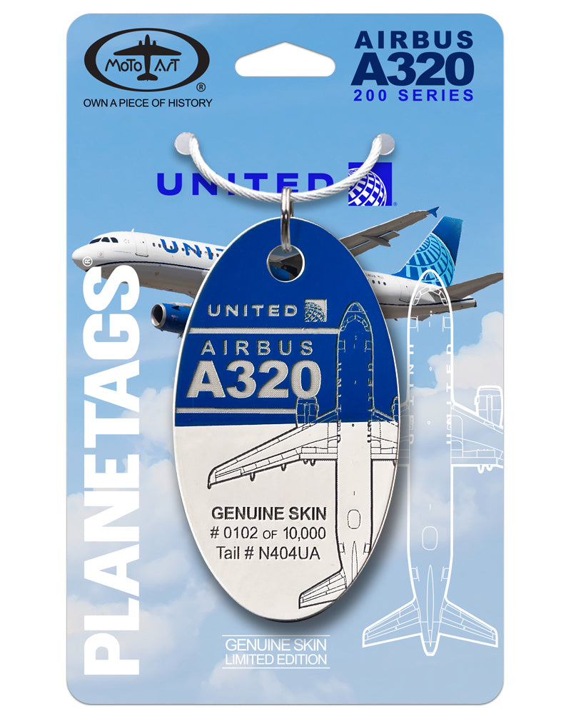 民間航空機の飛行機タグのコレクション – MotoArt PlaneTags
