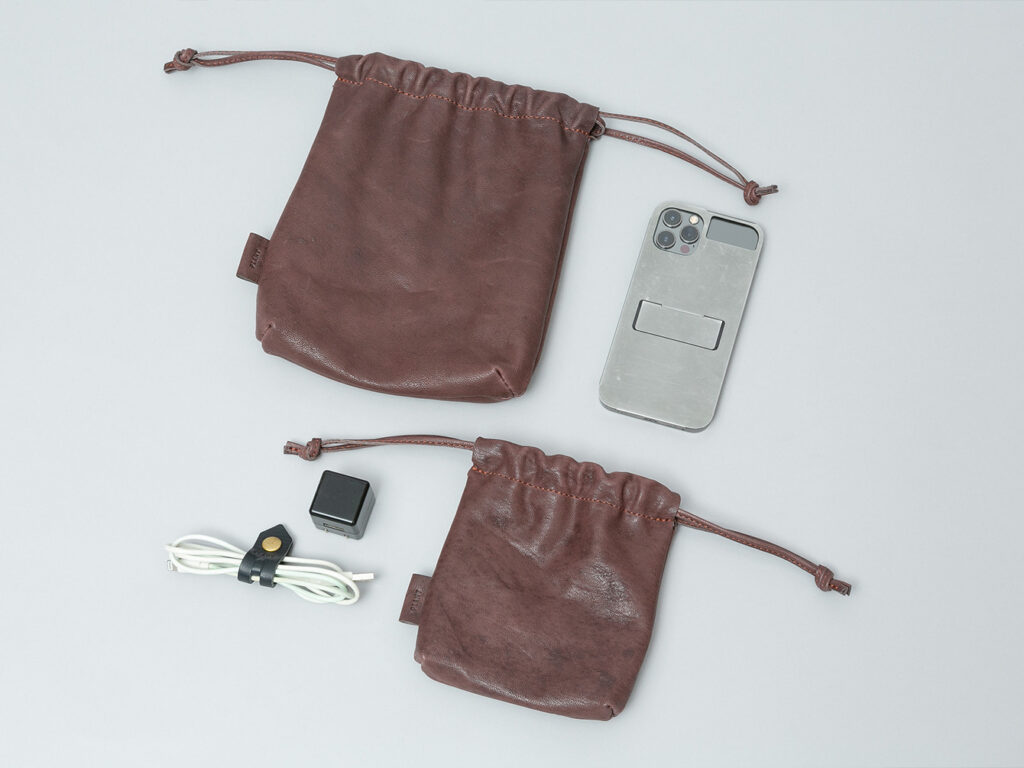 サンプル / ドローストリングポーチ - PLANT(プラント) | 東京/蔵前の