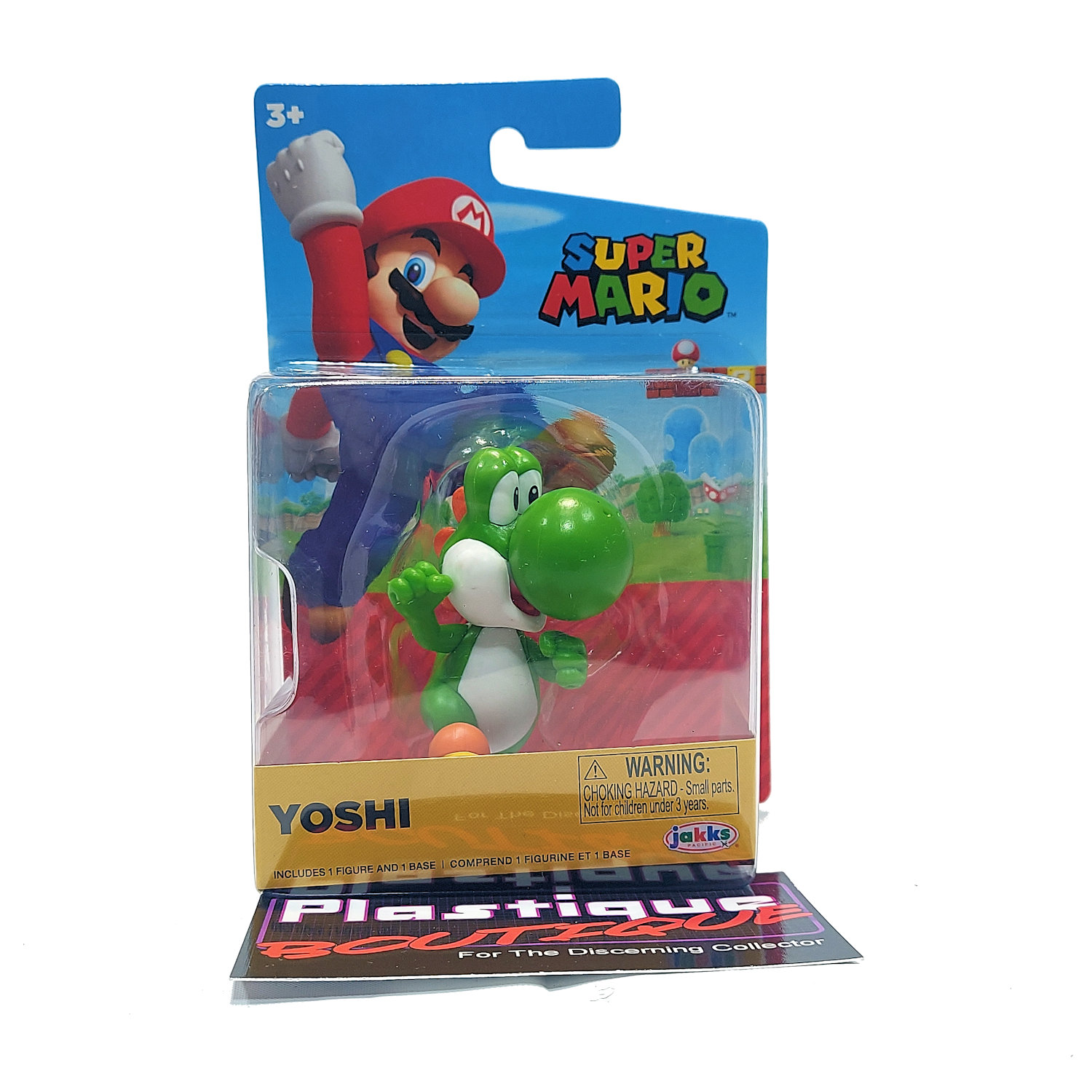 World Of Nintendo Yoshi Running 2.5 SUPER MARIO BROTHERS SMB JAKKS