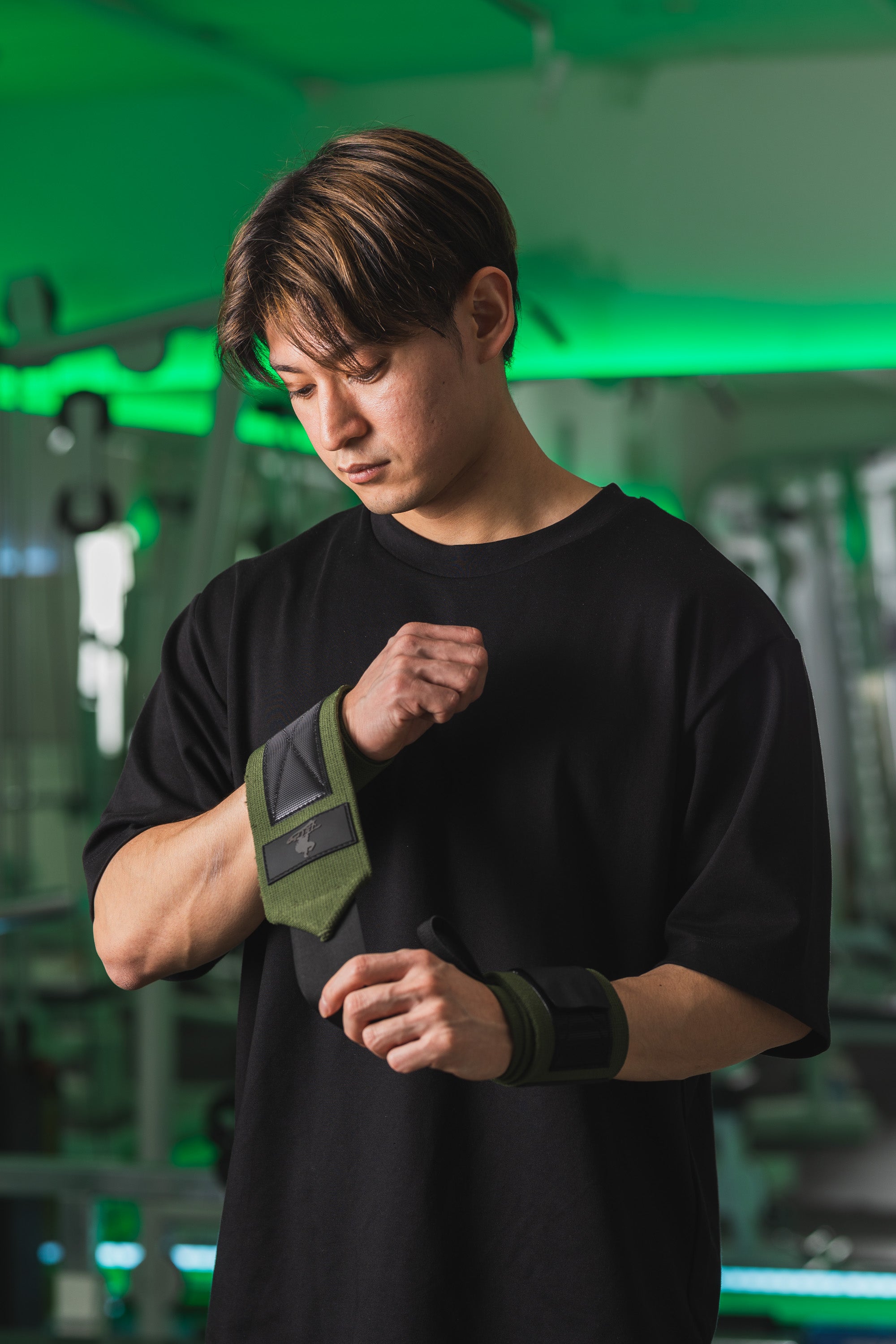 リストラップ-ストロング-オリーブ【パワーチューブNAOTO監修】 – P