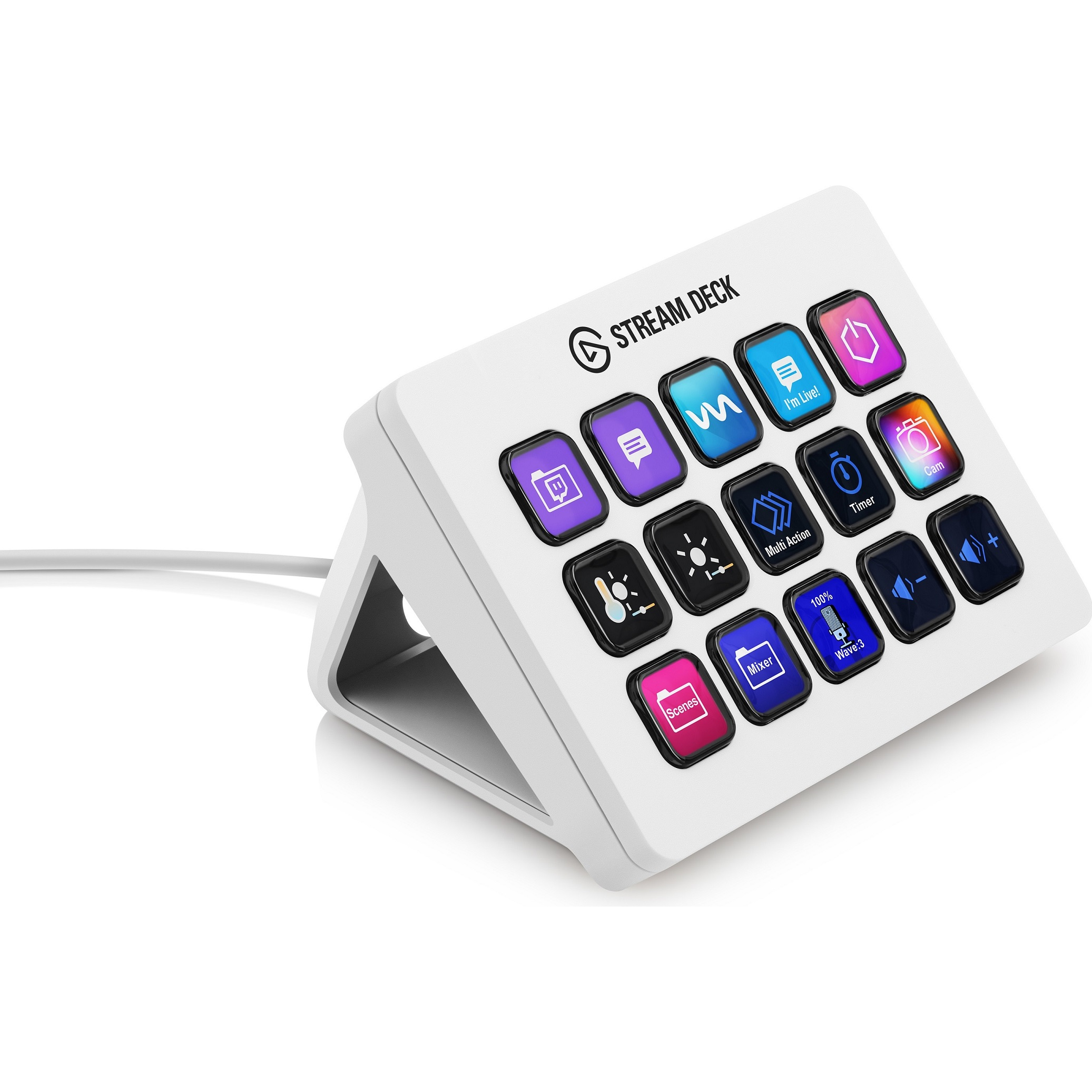 Elgato Stream Deck MK.2 - White | PLE Computers