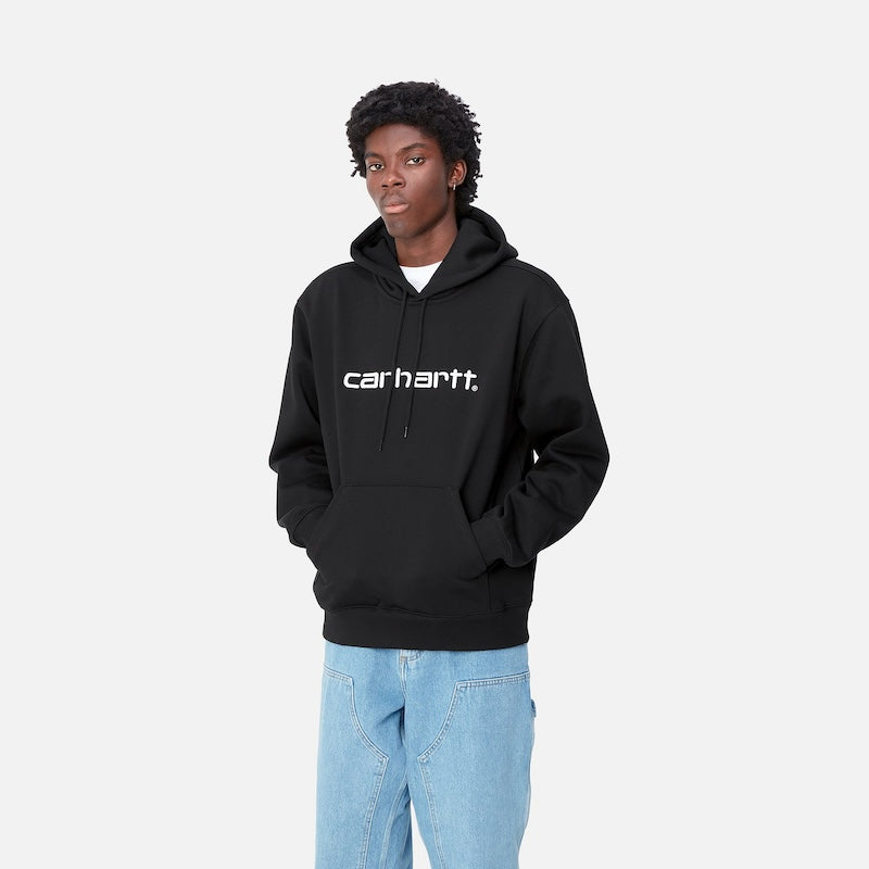 Carhartt WIP パーカー HOODED CARHARTT SWEATSHIRT ブラック