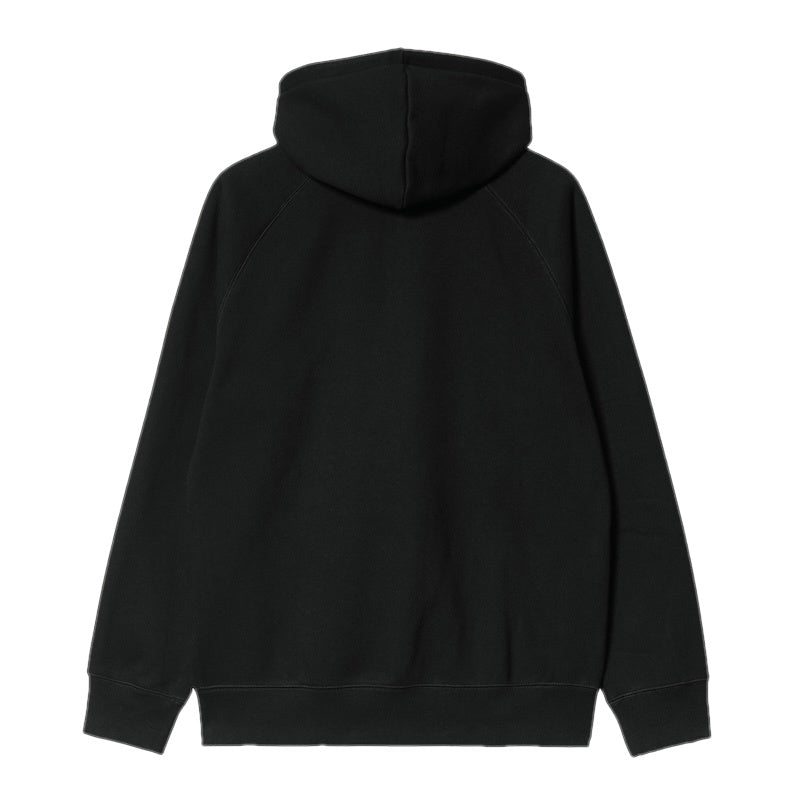Carhartt WIP ジップアップパーカー HOODED CHASE JACKET ブラック