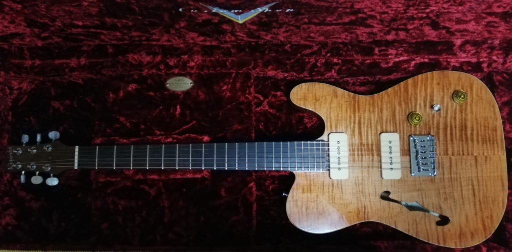 ギター紹介】Kigoshi Custom Guitarのシンライン！ギターは音が良けれ