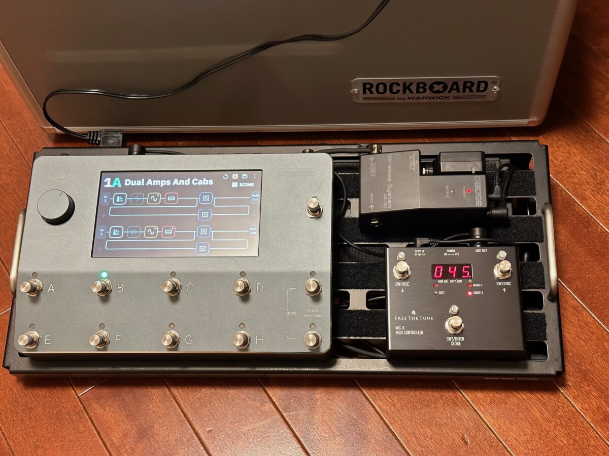 Quad CortexとFree The Tone MC−3を組み合わせて使ってみました