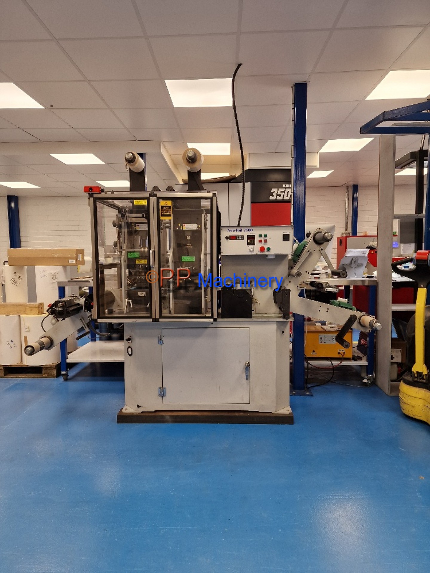 2016 Newfoil 2500 hot foil stamping machine – PP Machinery