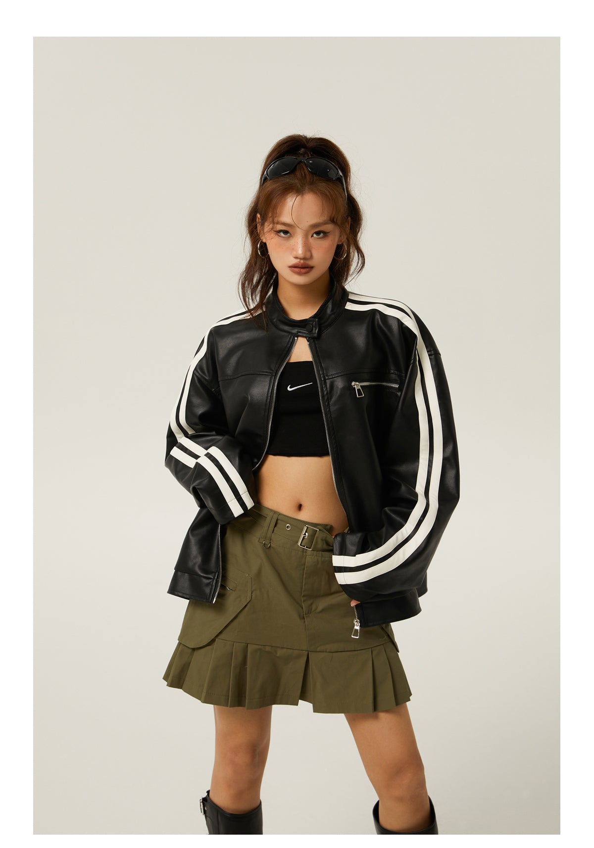 サイドラインレザージャケット P221 – PPP STUDIOS