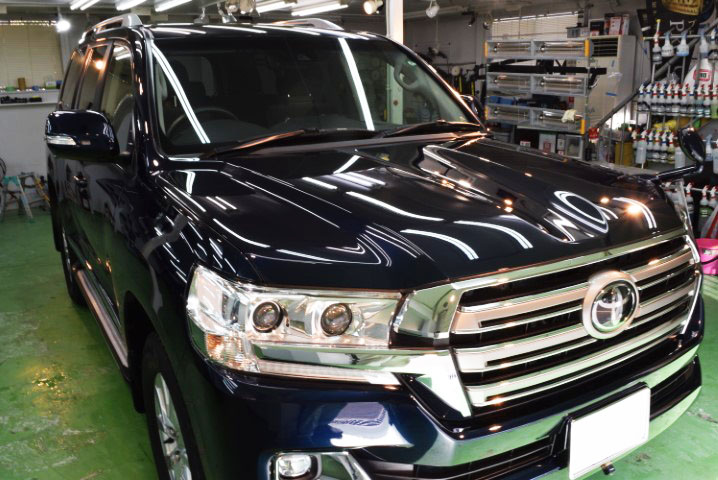 2020/4 トヨタ・ランドクルーザー（ダークブルーマイカ）千歳市より