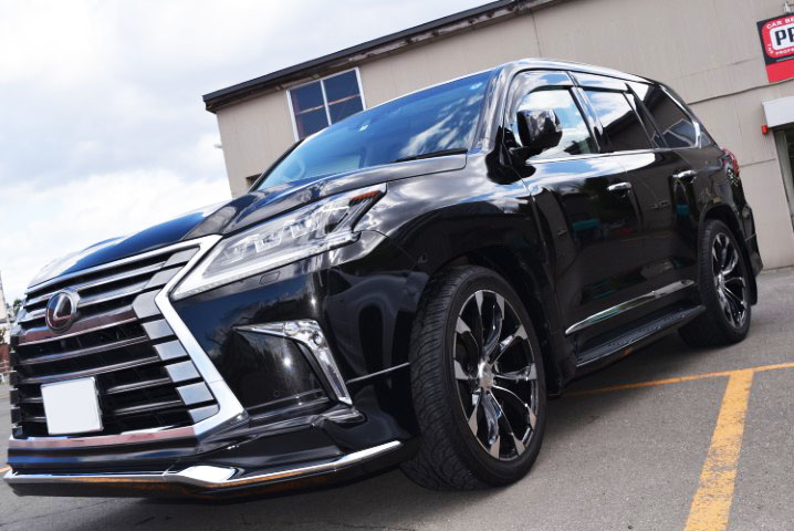 レクサス・LX570（スターライトブラックガラスフレーク）札幌市東区