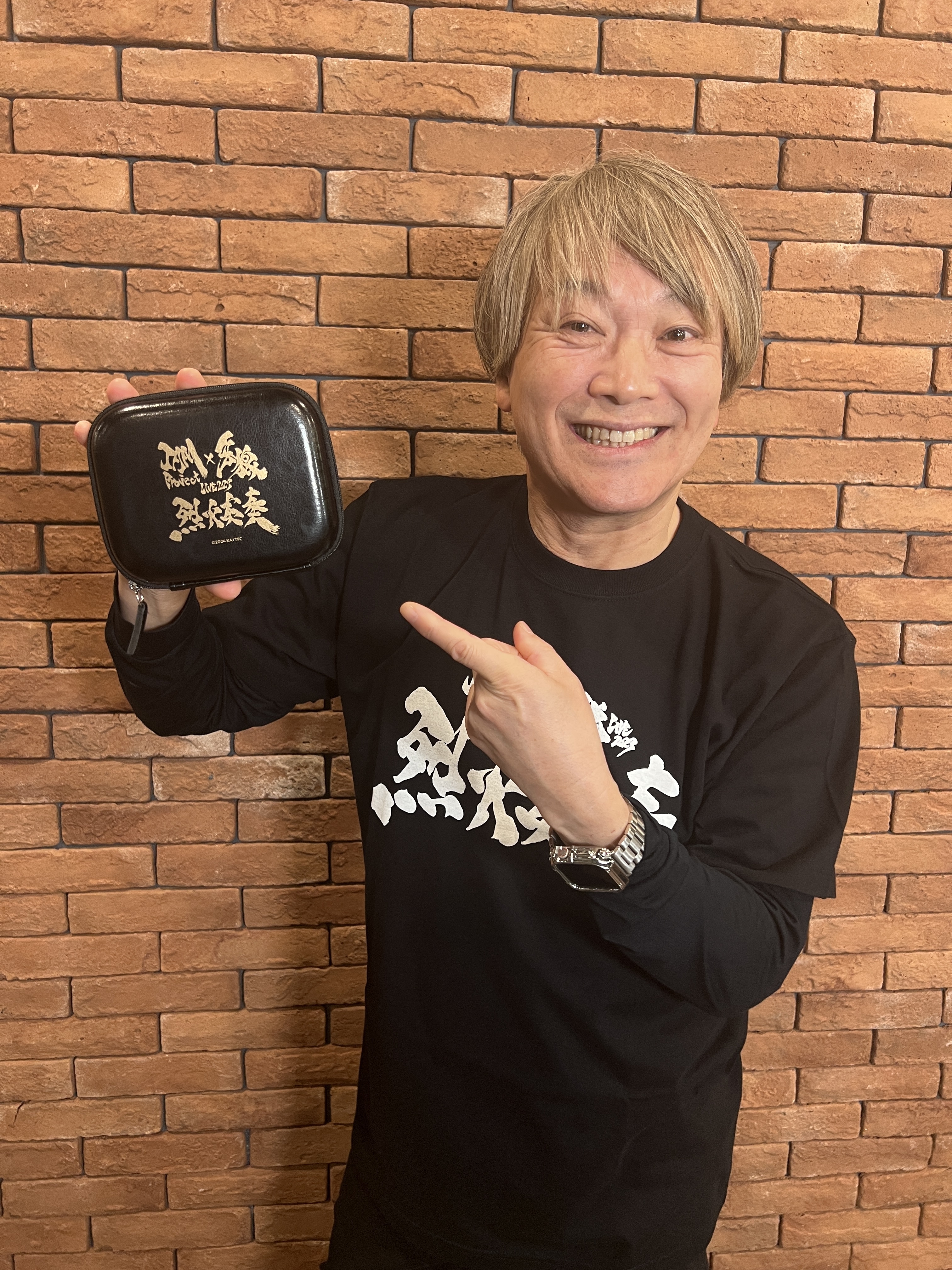 JAM Project × 牙狼 LIVE 2023 烈火演奏 レザーマルチケース | JAM