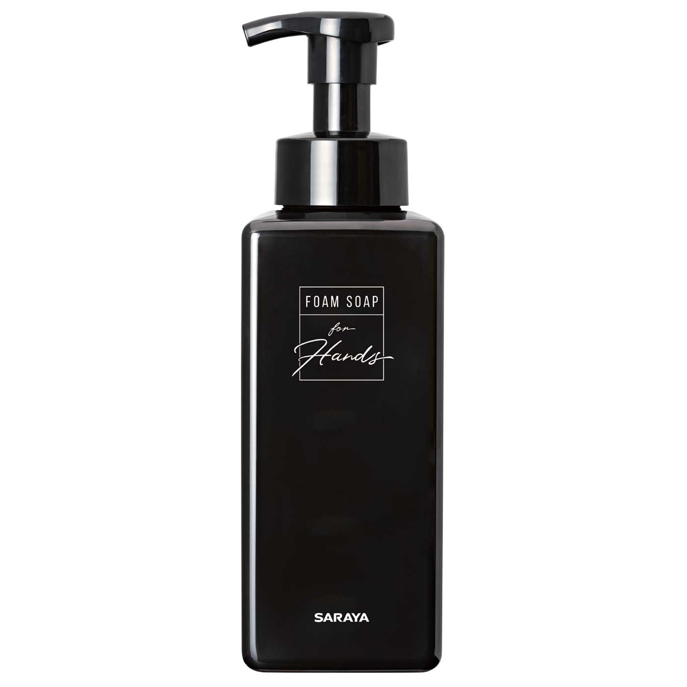 エレガントボトル B1 600mL 石けん液用ブラック | エレガントボトル