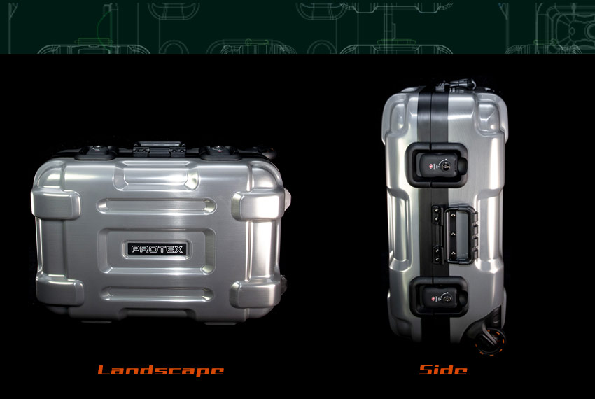 受託手荷物対応＞容量40L精密機器輸送・アルミ蒸着版キャリーFP-32N