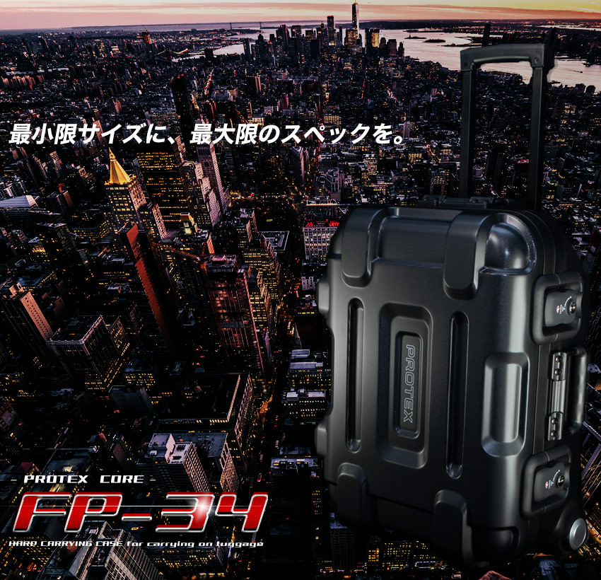 機内持込対応＞容量29L精密機器輸送キャリーFP-34 | PROTEX
