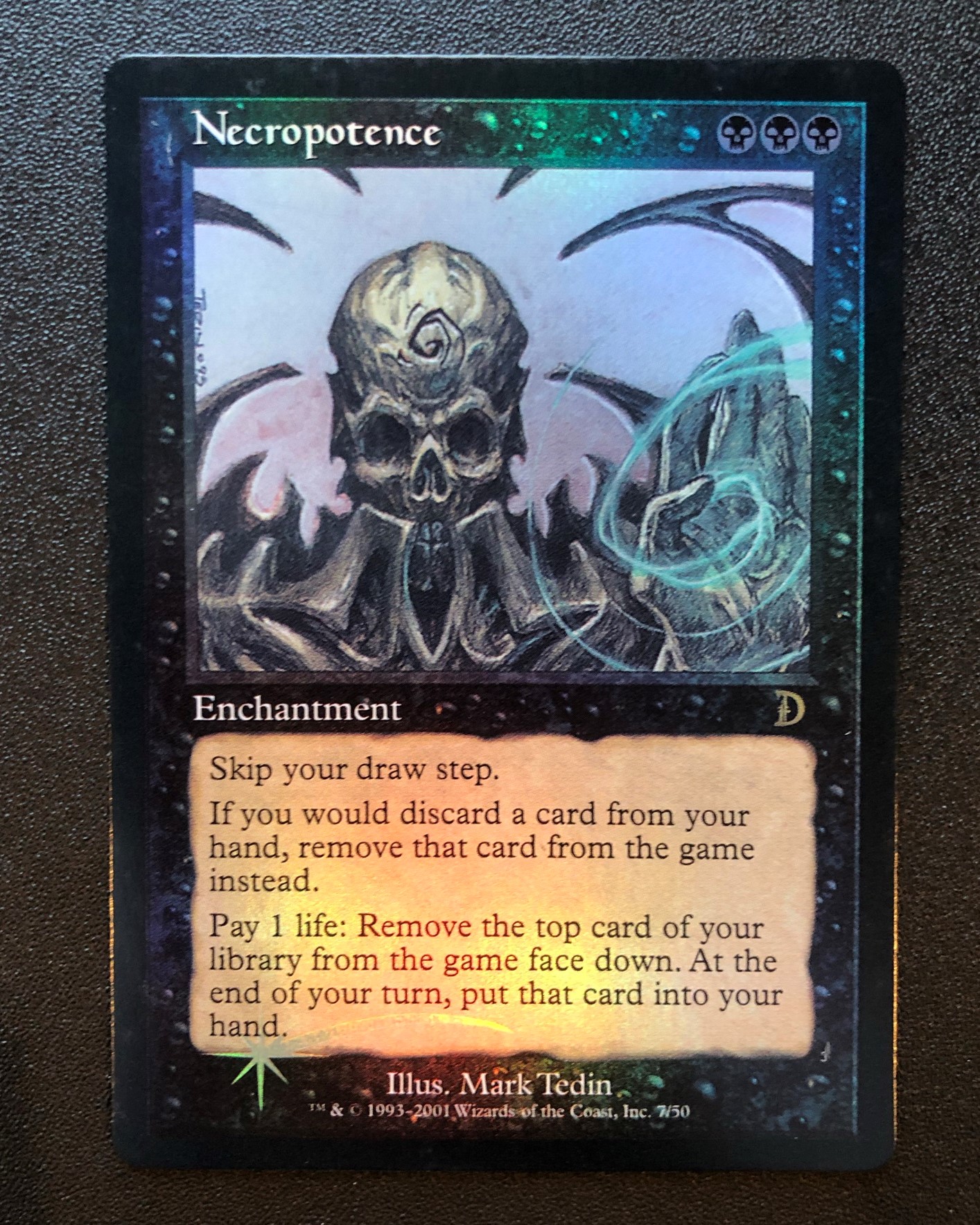 Necropotence (FOIL) - MTG Proxy Promo - Proxy King