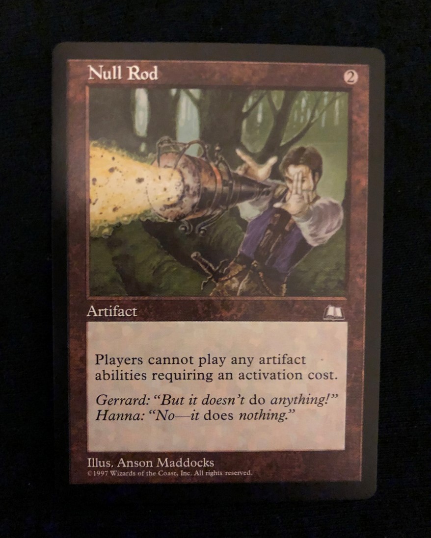 Null Rod - MTG Proxy Weatherlight - Proxy King