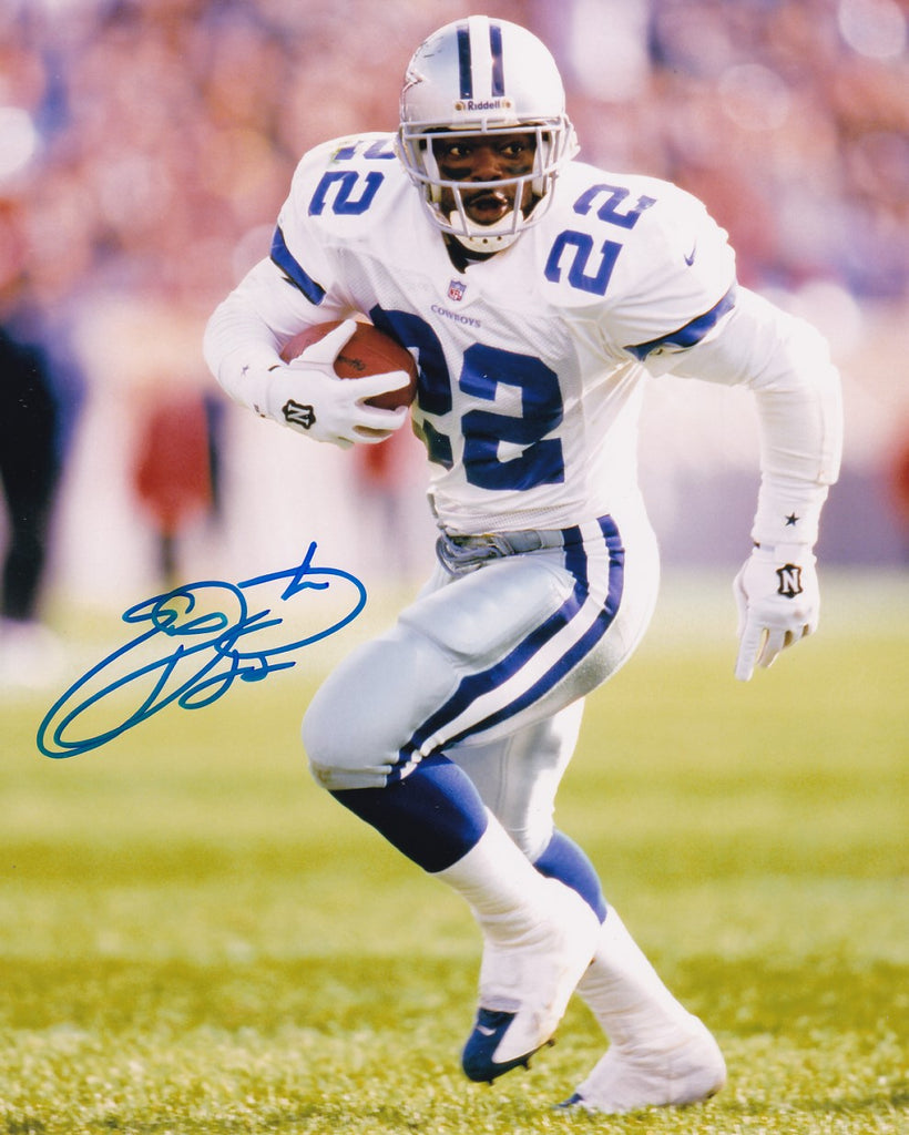 Emmitt Smith Signed Dallas Cowboys 8x10 Photo – Pro Am Sportswear
