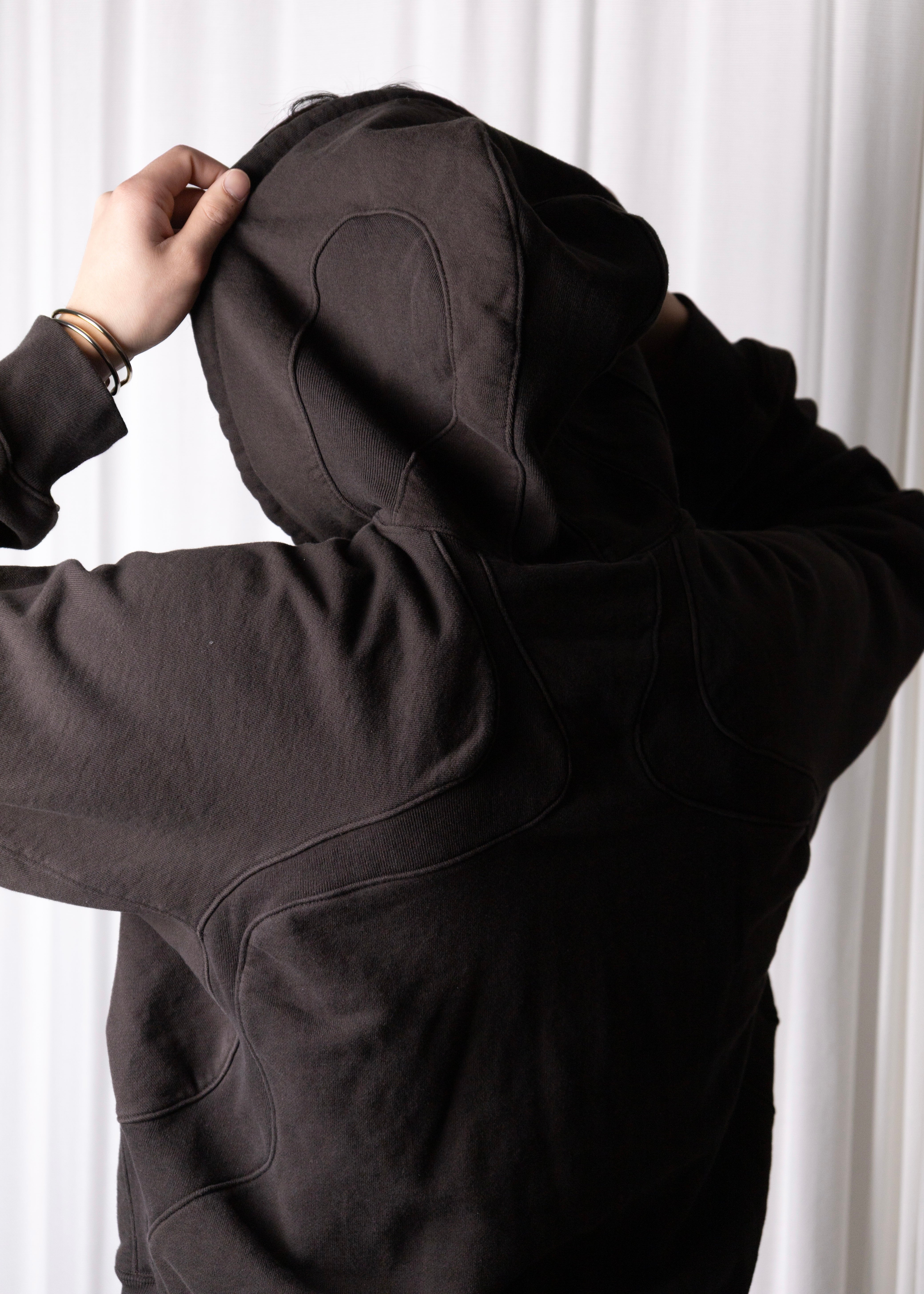 NVRFRGT（ネヴァーフォーゲット）PANELLED ZIP UP HOODIE - 通販 – process