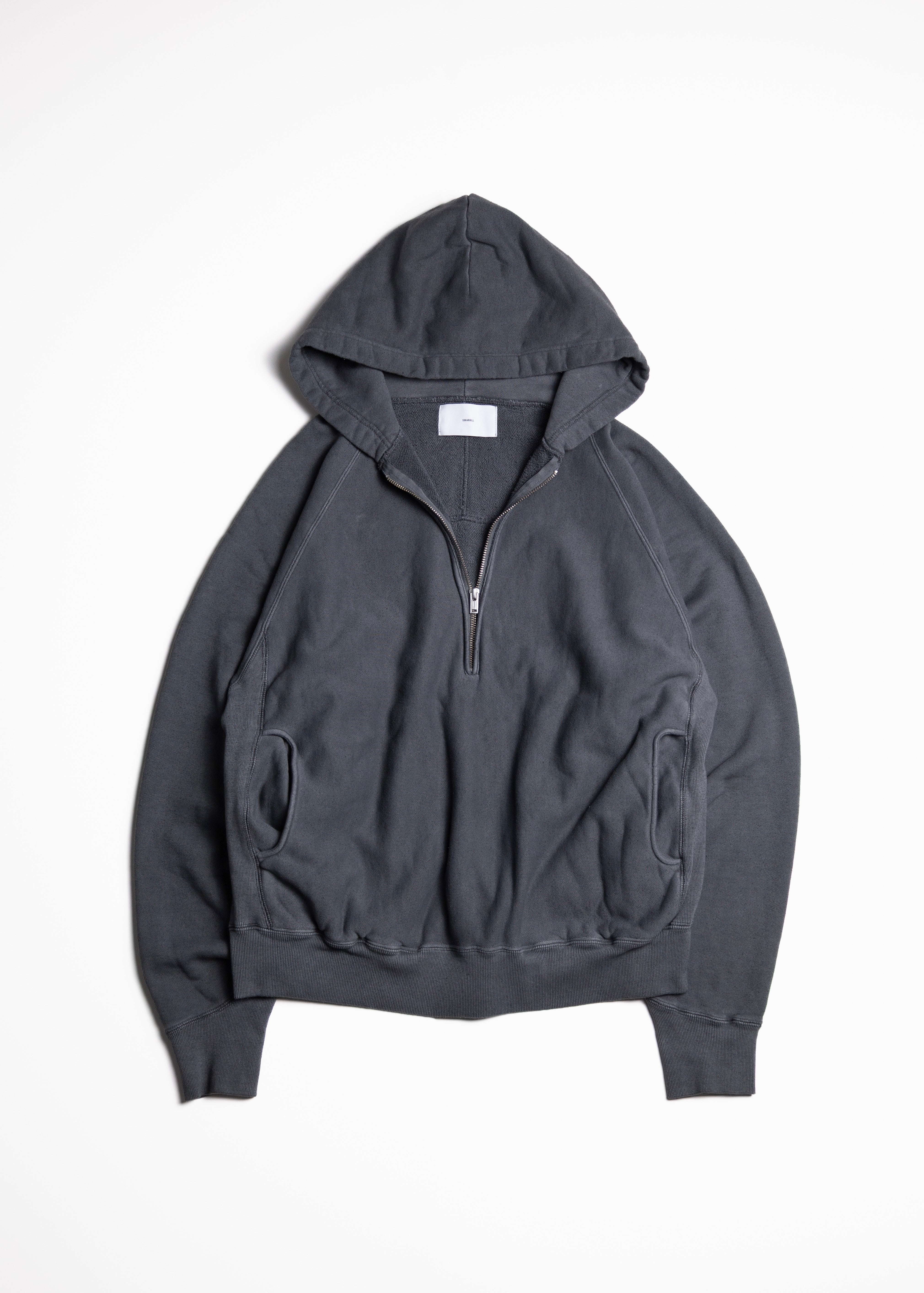 SUGARHILL（シュガーヒル）HALF ZIP HOODIE – process