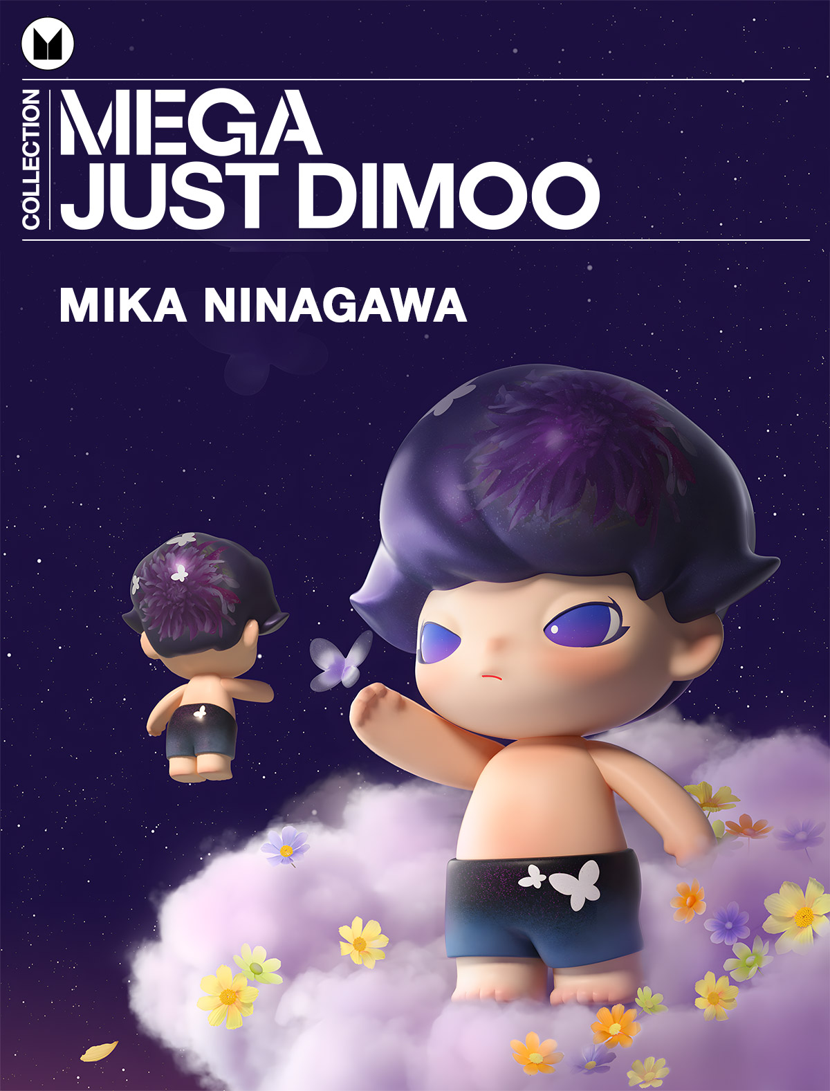 MEGA JUST DIMOO 400% Mika Ninagawa - Mega 400% - POP MART (United