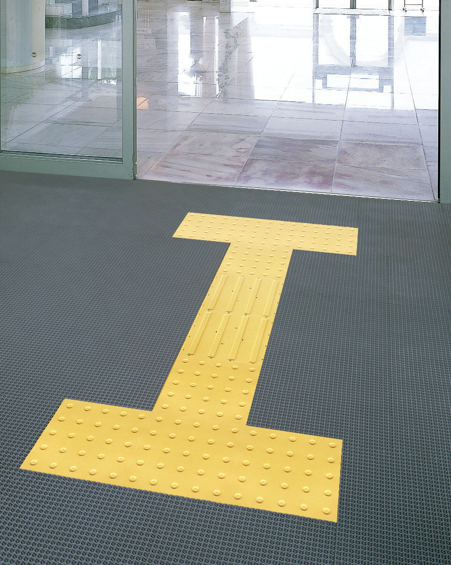 山崎産業株式会社｜ブイステップマット13（本駒）グレー