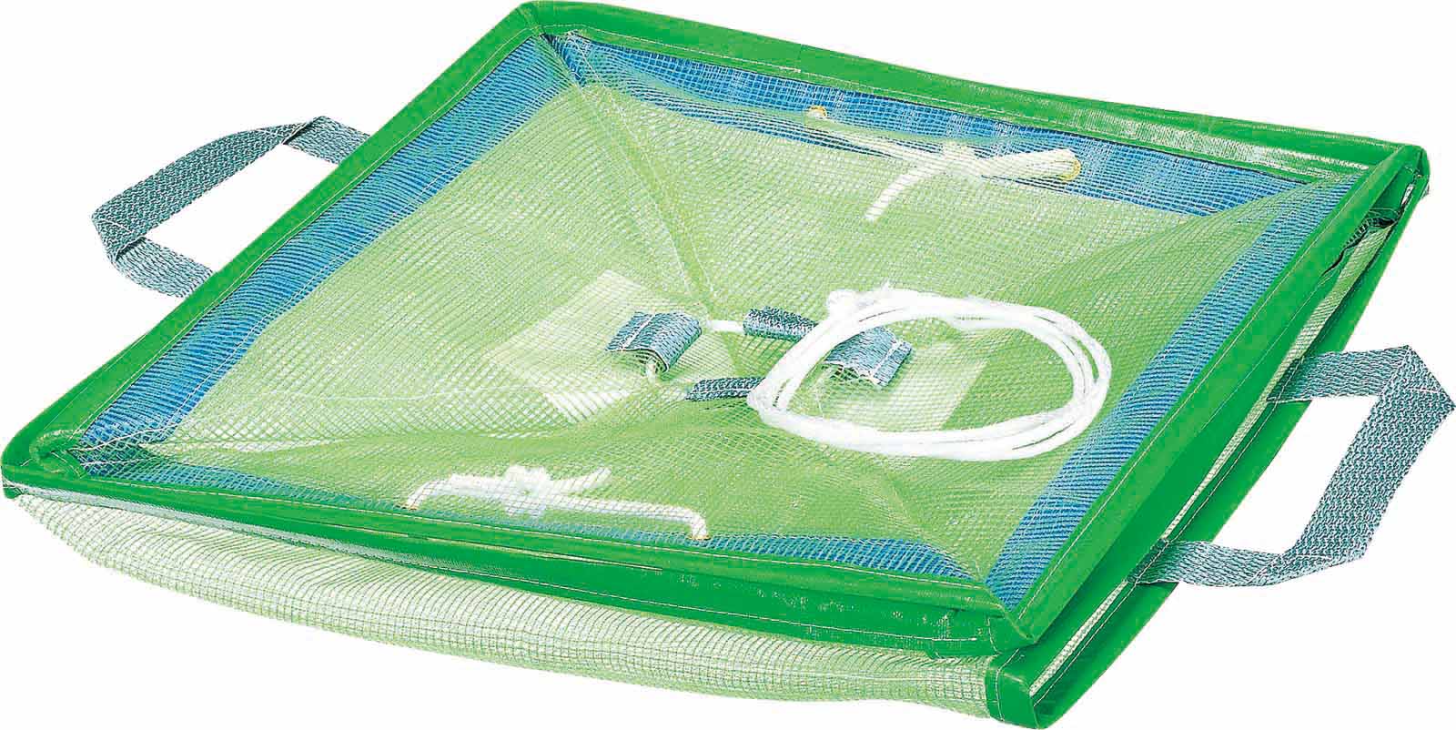 山崎産業株式会社｜折りたたみ式回収ボックス ECO-340 ブルー