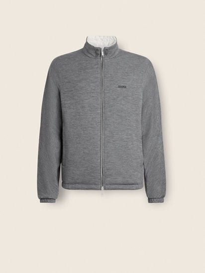 Microfiber Reversible Brezza Blouson FW25 22272152 | Zegna US