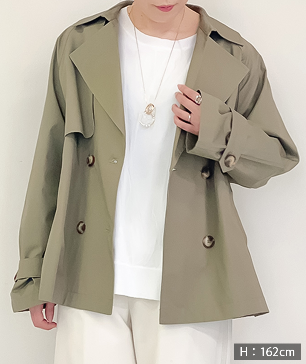 ミドル丈トレンチコート(ジャケット・コート) | Alphabet's alphabet