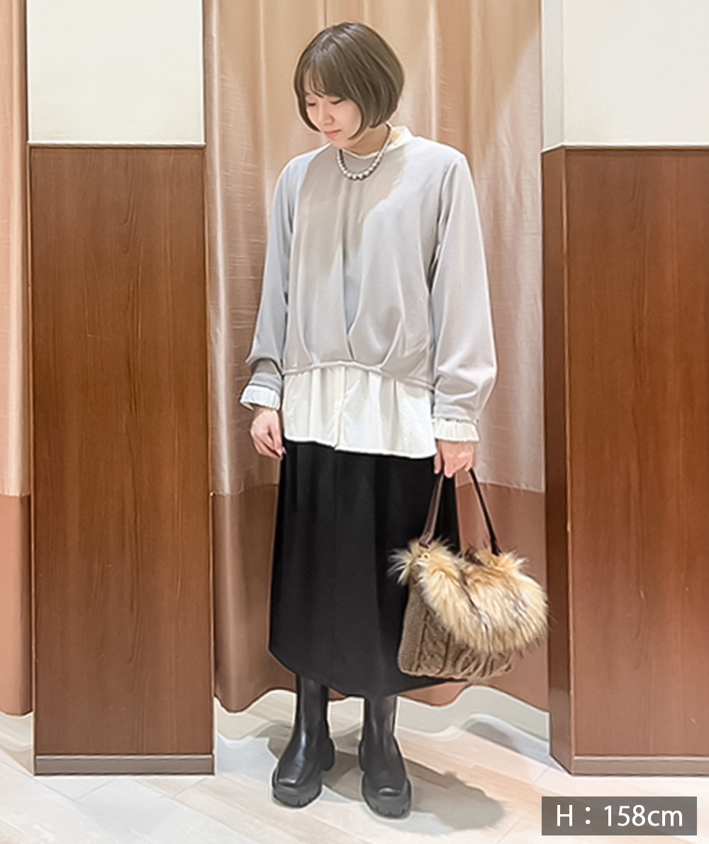 ブラウス＋ロングスカート 2点セット(ワンピース) | Alphabet's