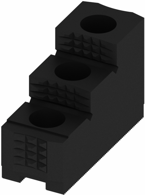 Item # KTT10HJDS, 1.5 mm x 60 Degree Serrated Hard Jaws On Abbott