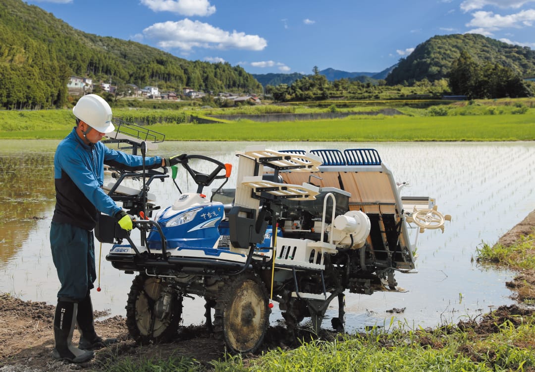 操作性・快適性 | さなえ RPQ3シリーズ | 田植機 | 商品情報 | 井関