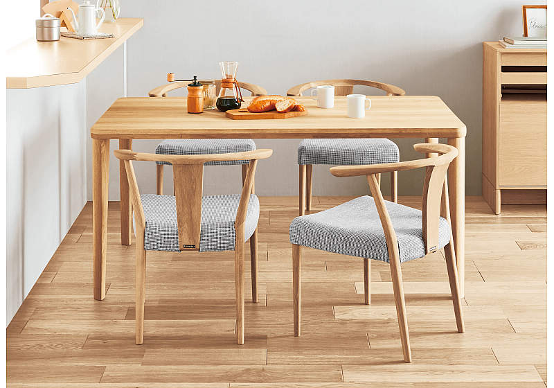 肘付食堂椅子 CW4600E450 | ダイニングチェアー | 家具を探す