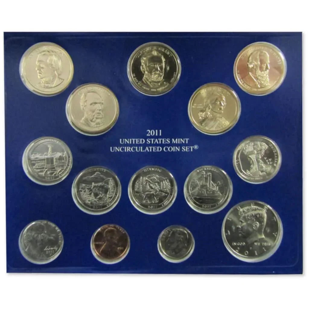 2011 Uncirculated Coin Set U.S Mint Government Packaging OGP COA