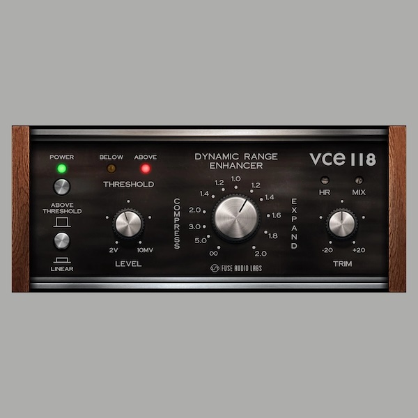 Fuse Audio Labs「VCE-118 – Dynamic Range Enhancer」コンプと