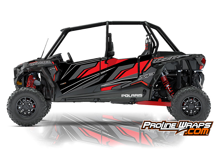 2018 Polaris RZR XP 4 1000 EPS Four Door Factory Graphic Kit Ride