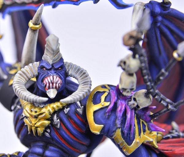 ウォーハンマーのディーモンプリンスをワンパッケージミキシングで