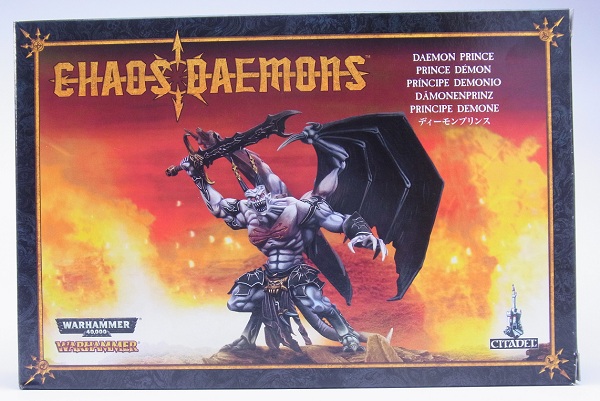 ウォーハンマーのディーモンプリンスをワンパッケージミキシングで