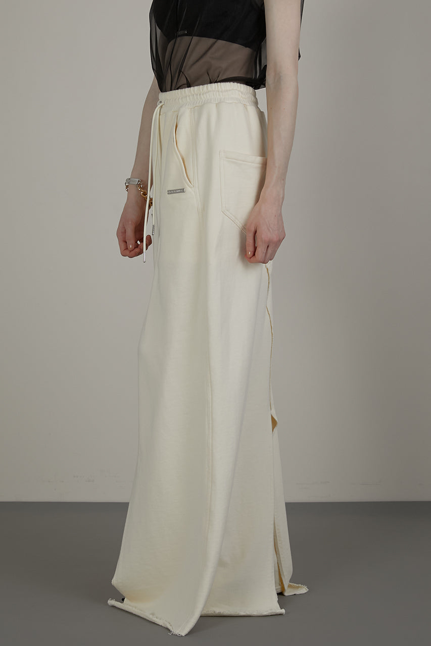 Twisted Layered Skirt Pants