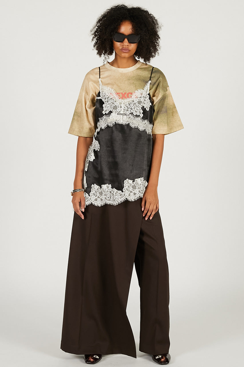 Asymmetrical Lace Camisole