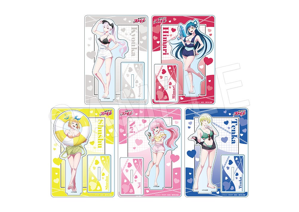 TVアニメ「魔都精兵のスレイブ」POP UP SHOPがゲーマーズで開催！5人の