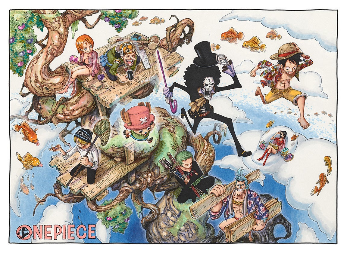 集英社マンガアートヘリテージ、尾田栄一郎「ONE PIECE / In the Sky