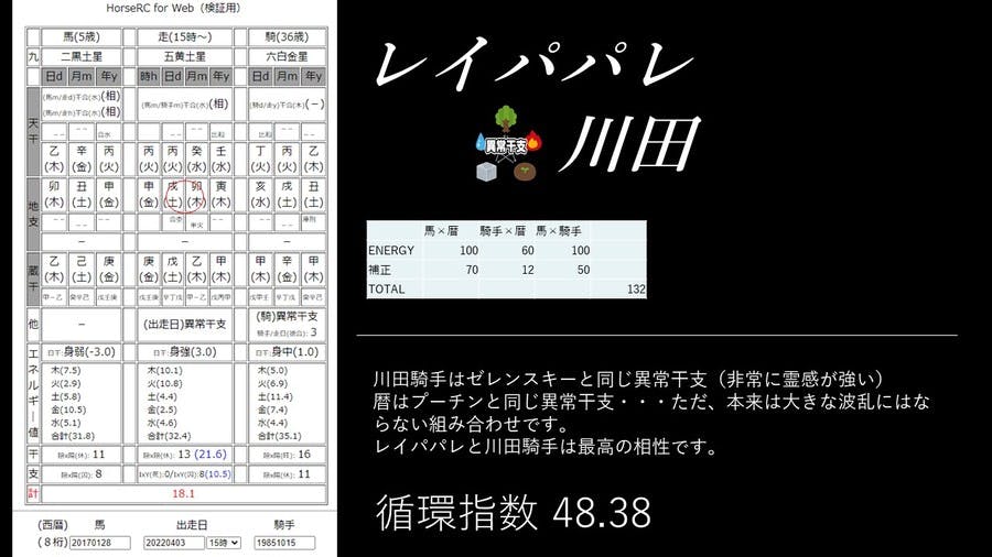ソラディア代表 旅する陰陽師 - 開運十干十二支ENERGY馬券術～的中馬券