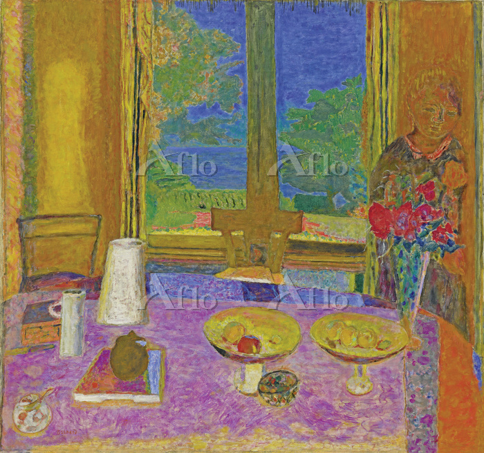 ピエール・ボナール「庭に面した食堂」 [100142544]のアート作品 - アフロ