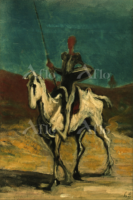 オノレ・ドーミエ「ドン・キホーテ」 [66393793]のアート作品 - アフロ